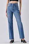 Super High Rise Dad Jean, Color: Medium Denim, Size: 7