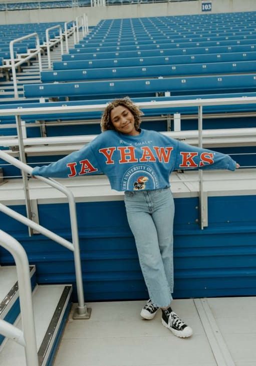 Jayhawks Phipps Top
