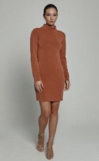 Rev Turtleneck Dress
