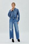 Cropped Denim Shirt - SALE - 20% Off