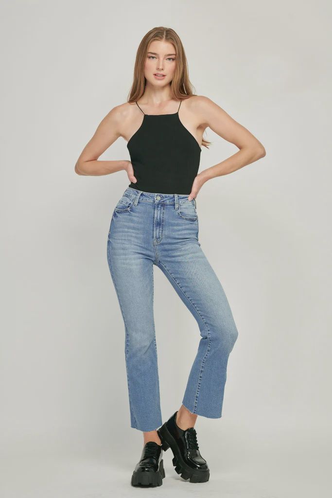 Happi High Rise Clean Cut -Flare-