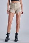 Finn High Rise Fray Shorts