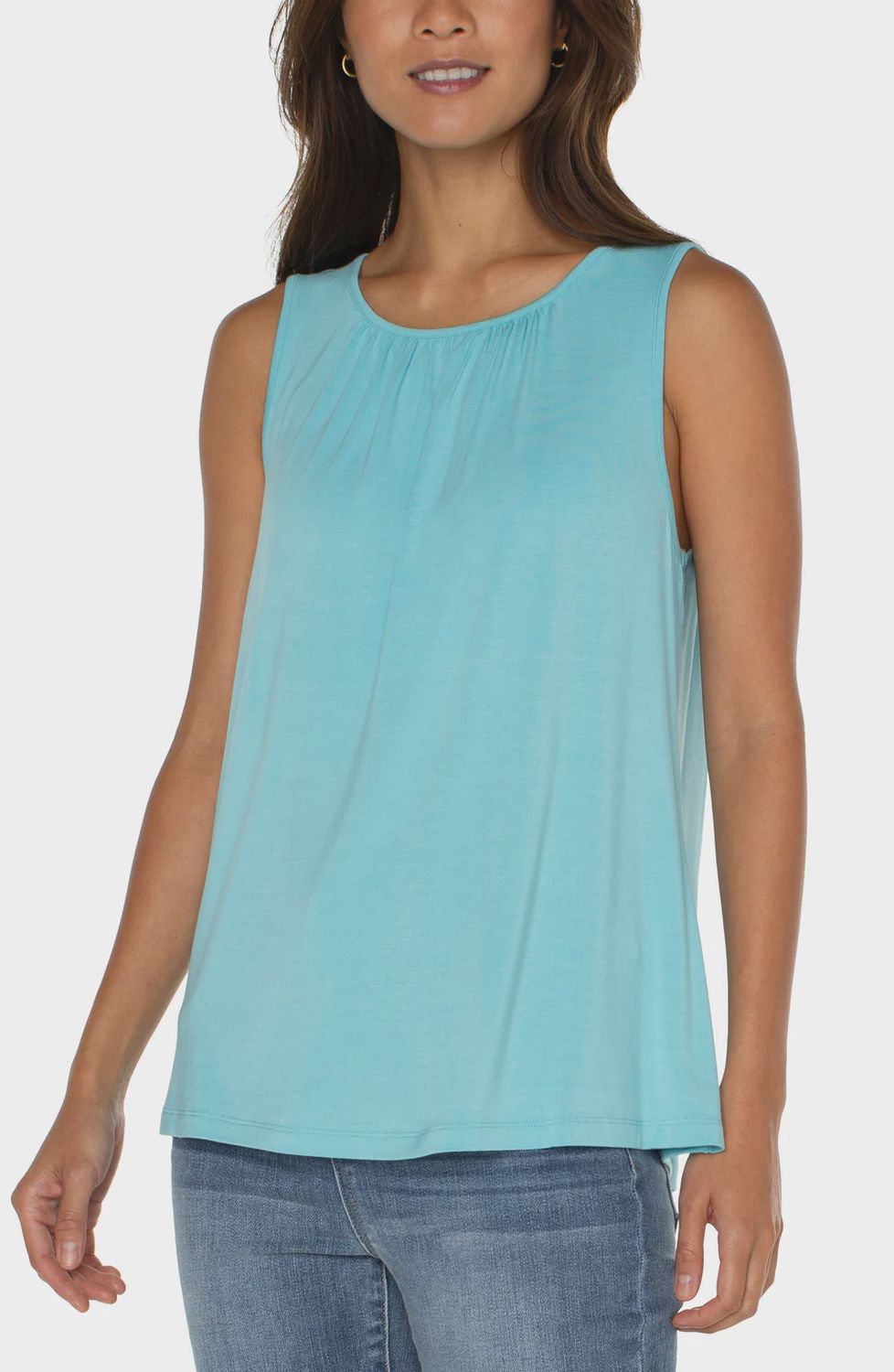 A-Line Sleeveless Knit Top