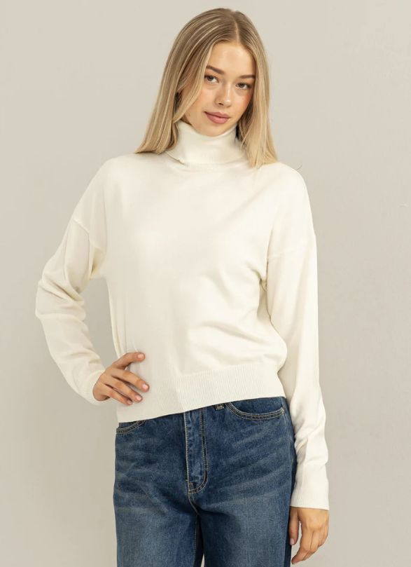 Melody Mock Neck Sweater