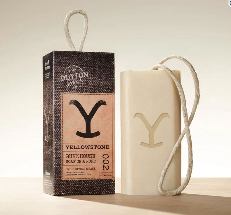 Yellowstone Bunkhouse Soap on a Rope