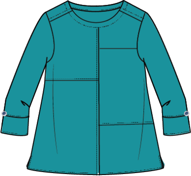 Pucker Seam Pullover - SALE - MSRP: $80 - 50% Off