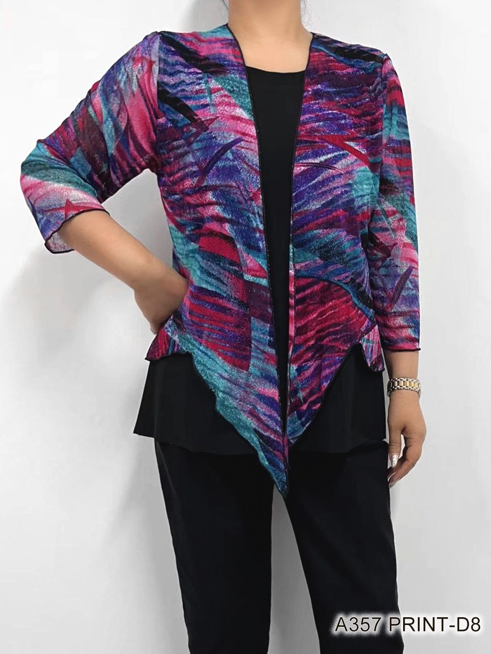 Printed Bolero
