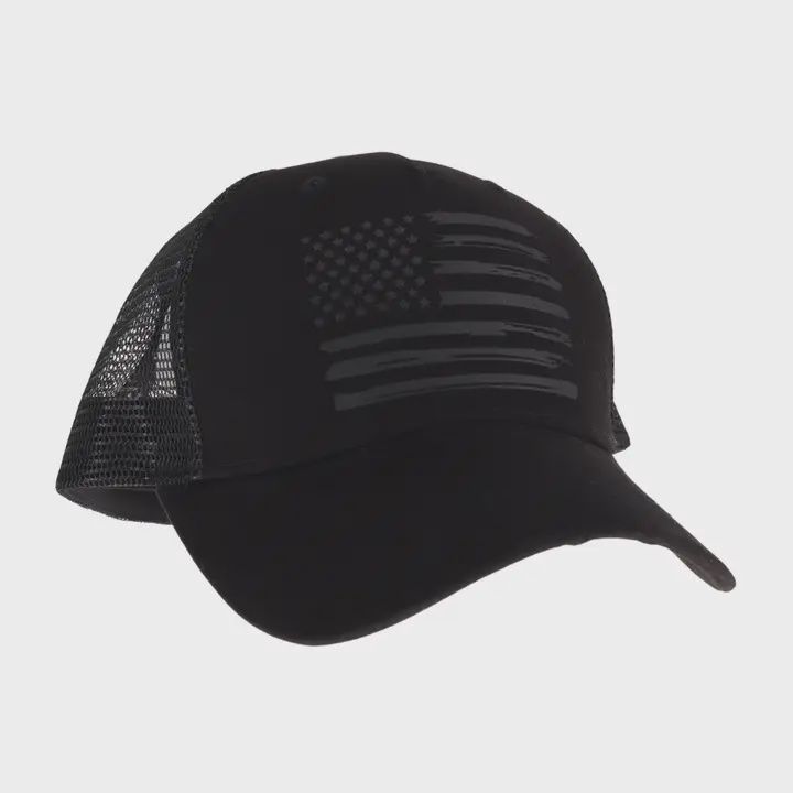 Unisex Laser Etched USA Flag