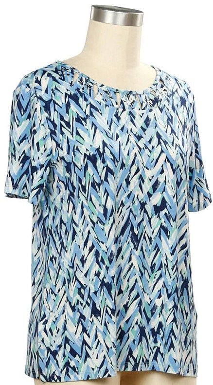 Angel Eyes Print Top