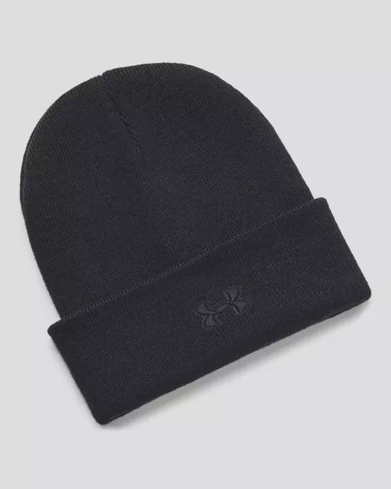 Men&#39;s UA Halftime Tactical Cuff Beanie, Color: Black