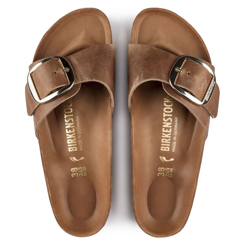 Madrid Big Buckle | Oiled Leather