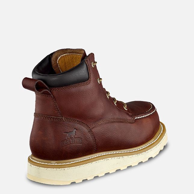 Ashby- Men's 6 Inch Leather Soft Toe Boot