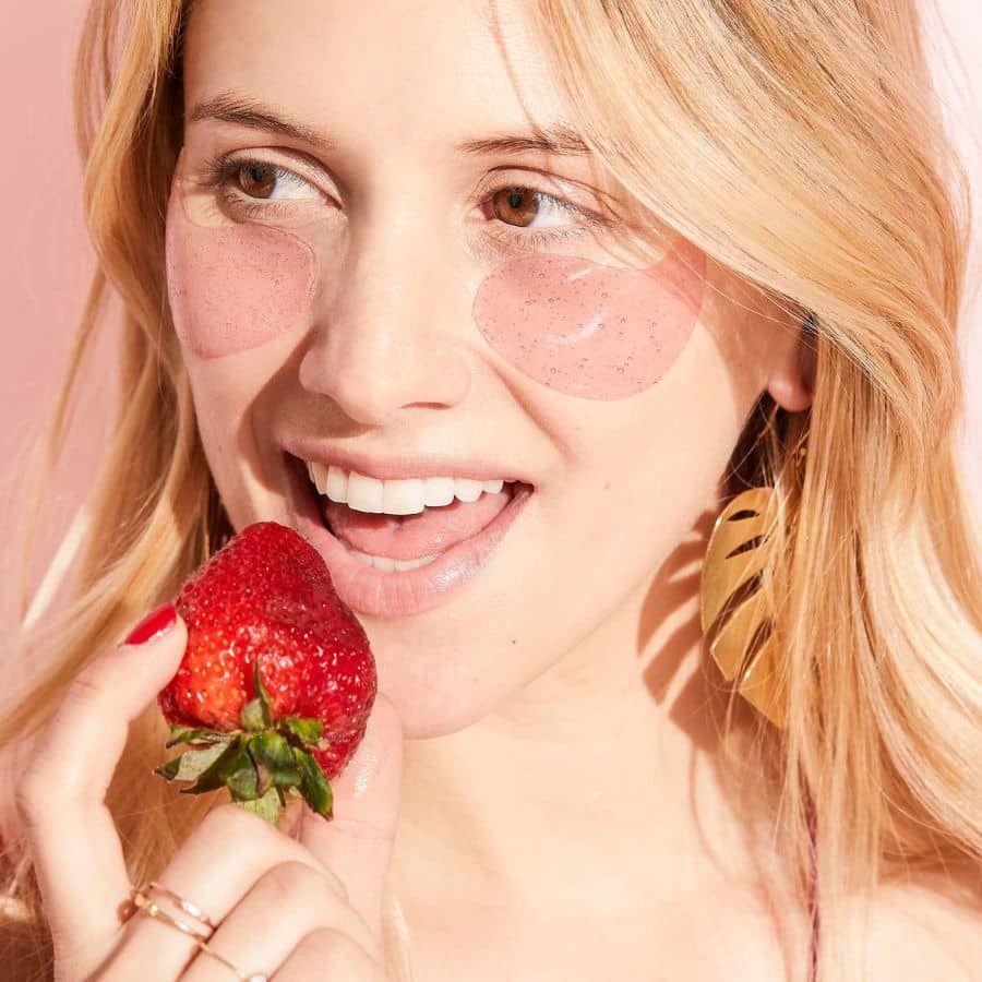 Serve Chilled Rose Eye Patches
