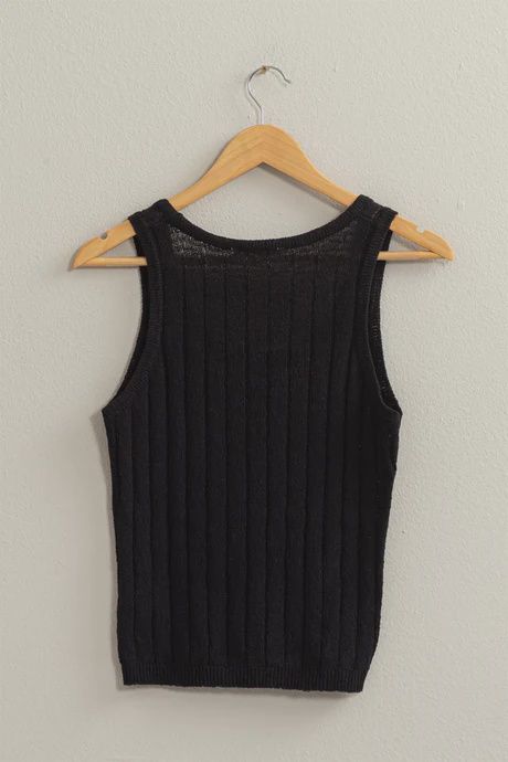Ribbed Tank Knit | SALE | MSRP: $30 | Over 50% Off