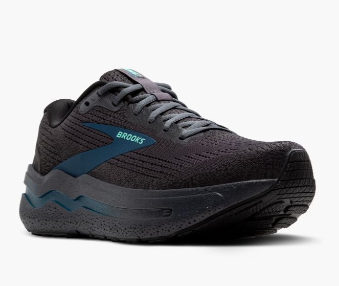 Men&#39;s Ghost Max 2 - SALE - MSRP: $150 - 20% Off, Color: Ebony/Cockatoo/Blue Sapphire, Size: 9