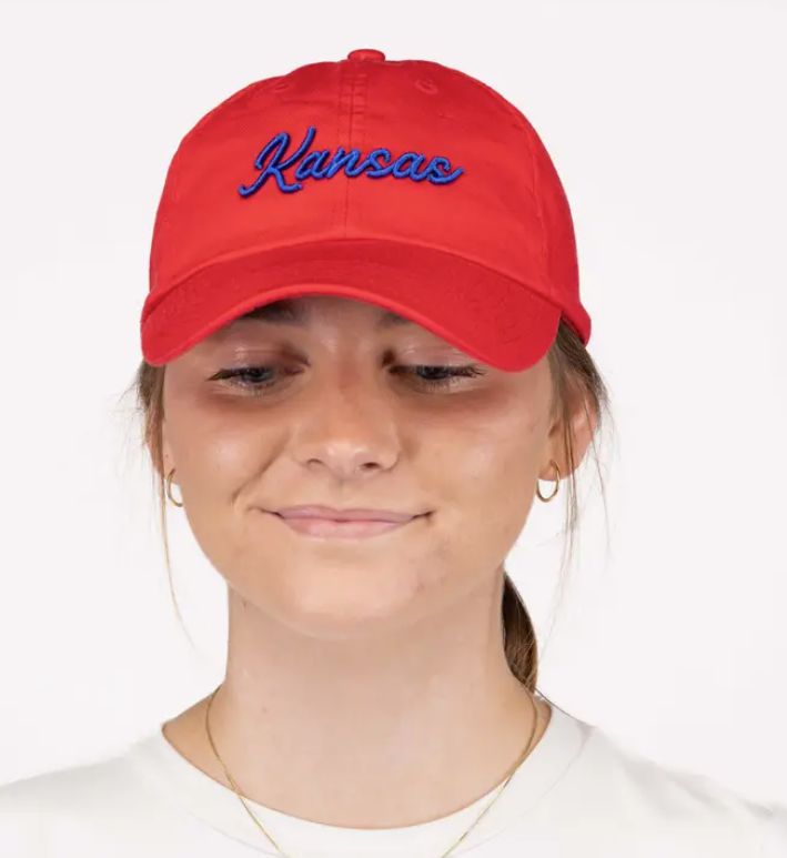 Collegiate Script 3D Ball Cap