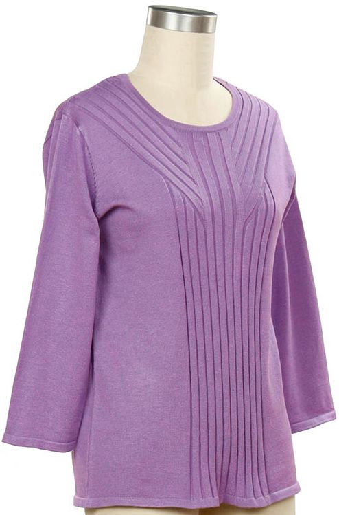 Fast Forward 3/4 Slv Solid Sweater - SALE - MSRP: $50
