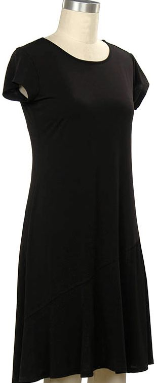 Midnight Moonlight Cap Slv Dress