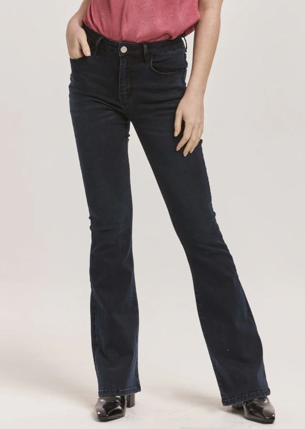 Laney Mid Rise Flare Jeans, Size: 26, Color: Calhoun