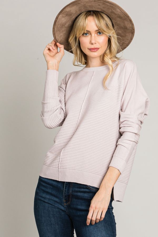 Soft Textured Sweetheart Fine Dolman