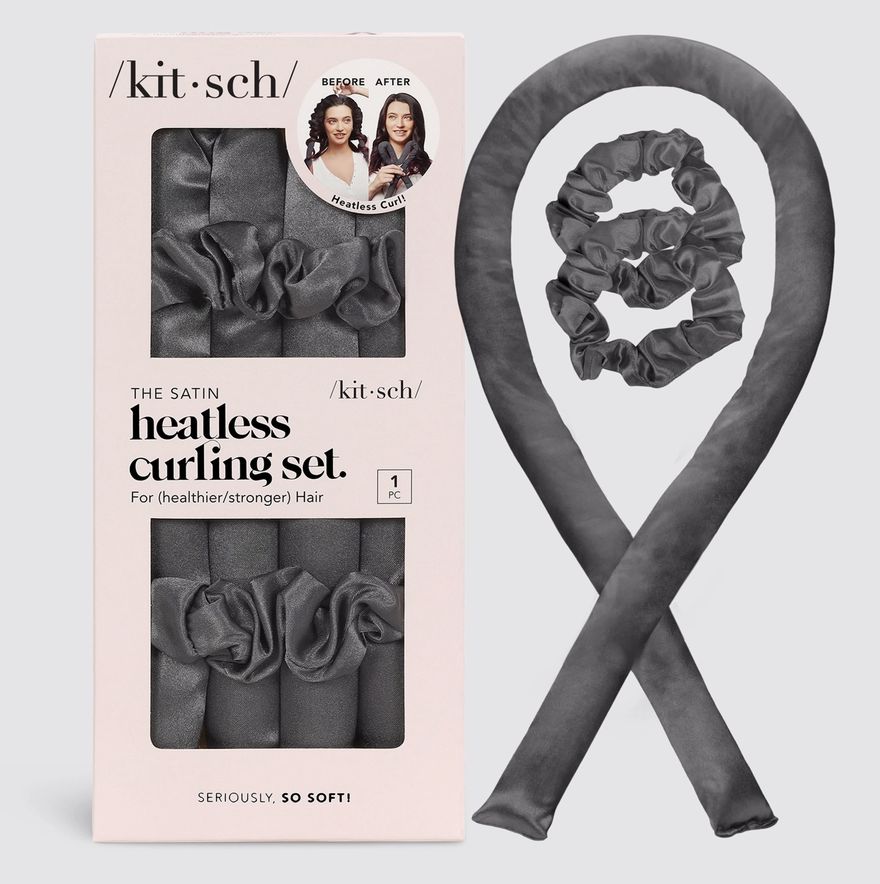 Satin Heatless Curling Set