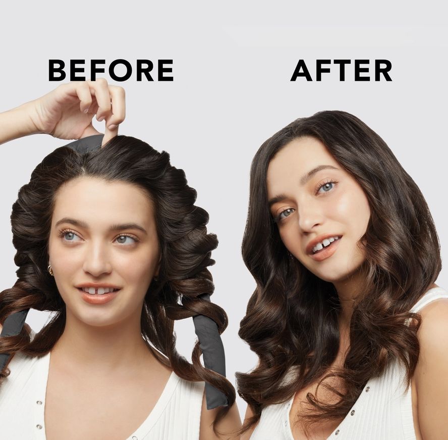 Satin Heatless Curling Set