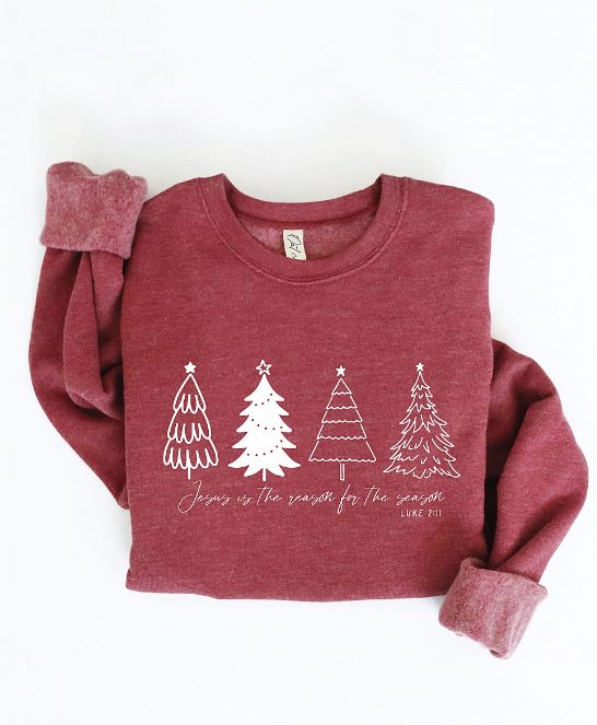 Jesus is the Reason Graphic Sweatshirt