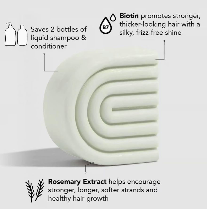 Rosemary &amp; Biotin Volumizing Solid Conditioner