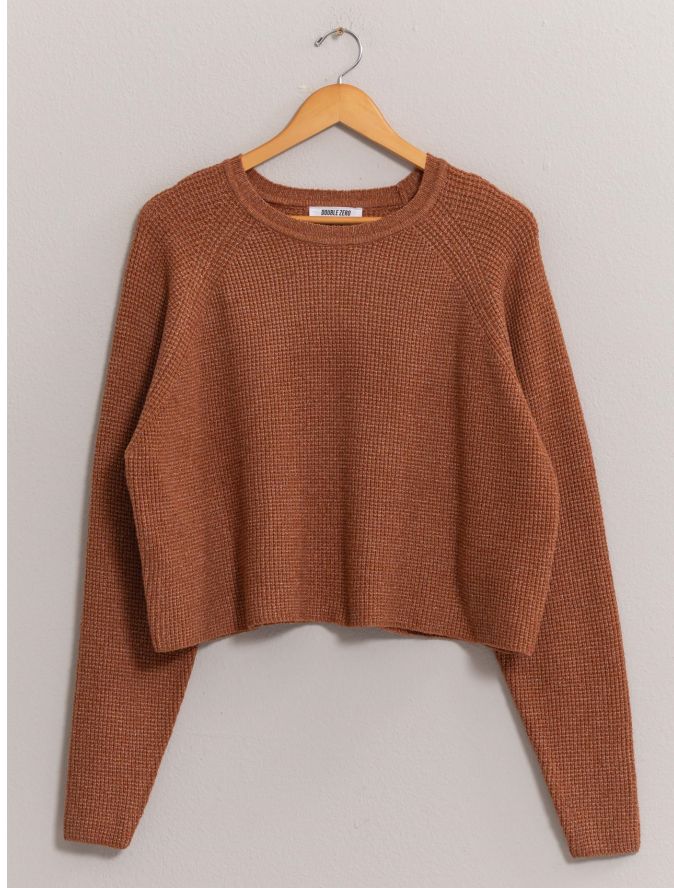 Oversized Raglan Sleeve Sweater - SALE -
