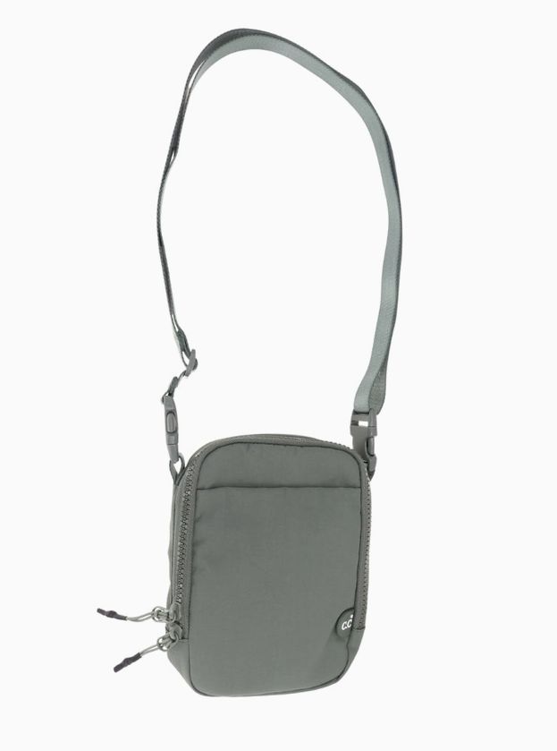 Solid Crossbody C.C Belt Bag, Color: Olive