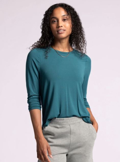 Stassia Top, Size: Small, Color: Atlantic Deep