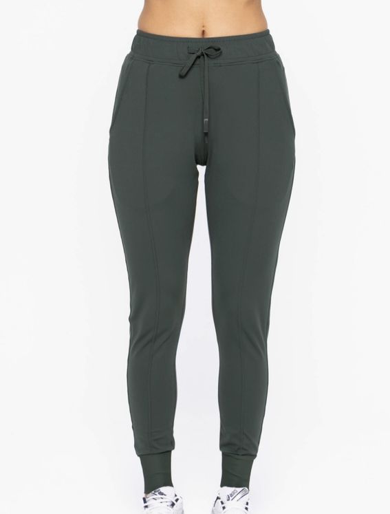 Slim-Fit Paneled Joggers
