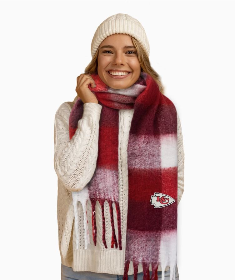 NFL Kansas City Chiefs Super Soft Scarf
