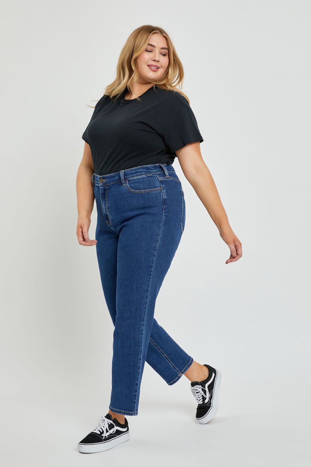 High Rise Mom Jean | Plus Size