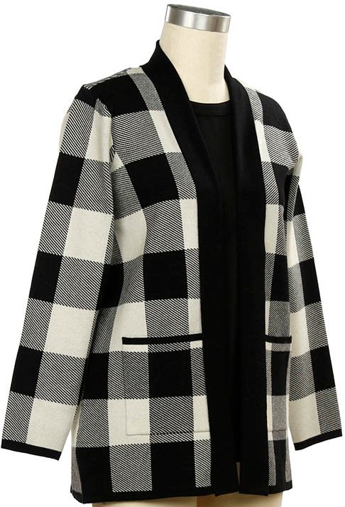 Robin Plaid Sweater