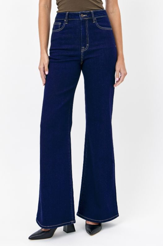 Happi High Rise Clean 33&quot; Inseam Stretch Flare
