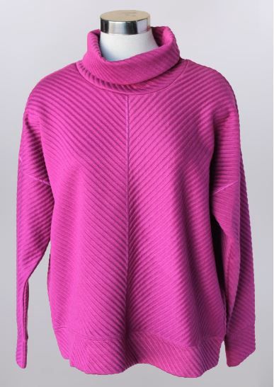 Raspberry Cozy Pullover
