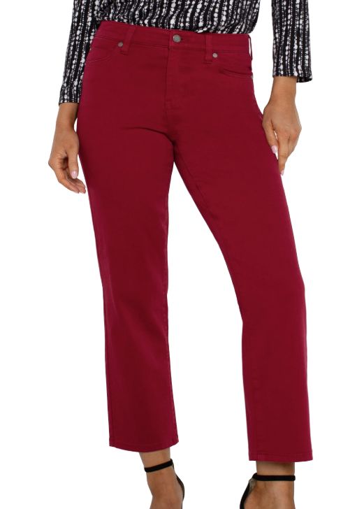Kennedy Straight Eco in Garnet