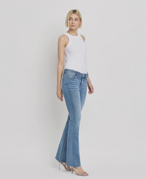 Miranda: Mid Rise Seamless Waistband Bootcut