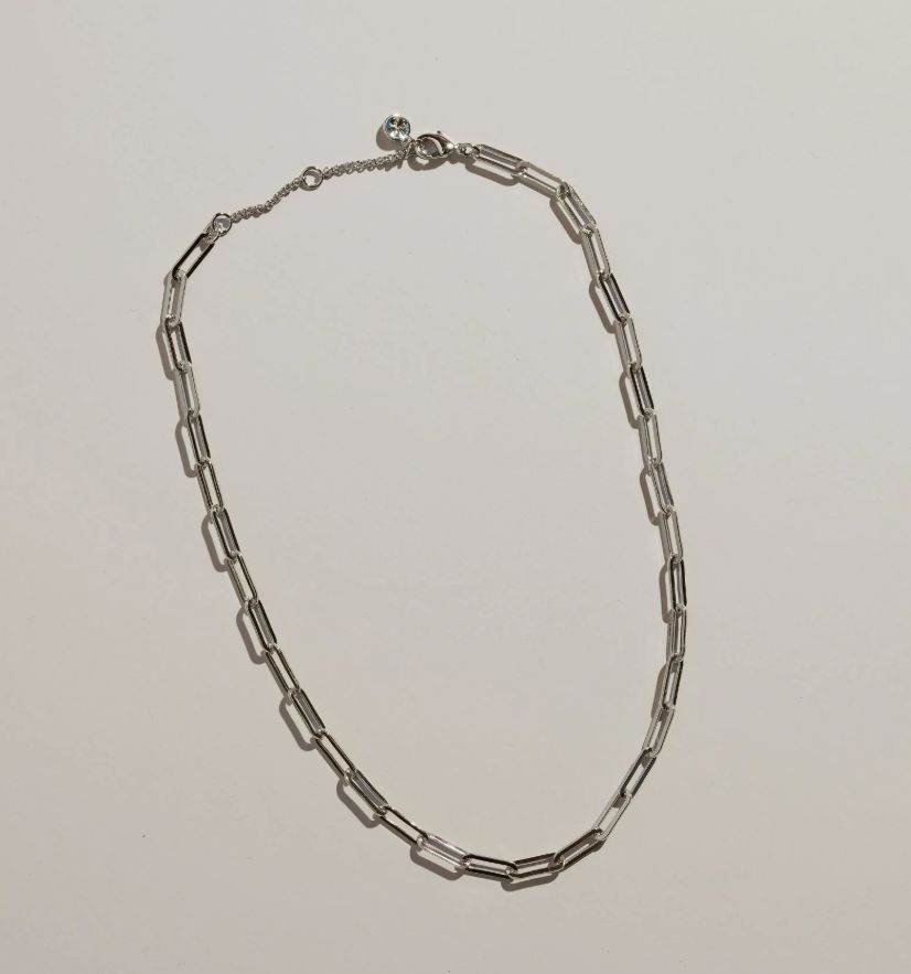 Paper Clip Chain Necklace