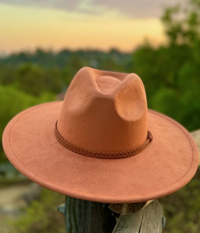 Farmers Fest | Braided Belt Brimmed Fedora