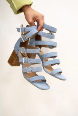 Buckle Down Heels - SALE - MSRP: $65 - 50% Off