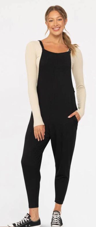 Everyday Comfort Drop Crotch Overalls