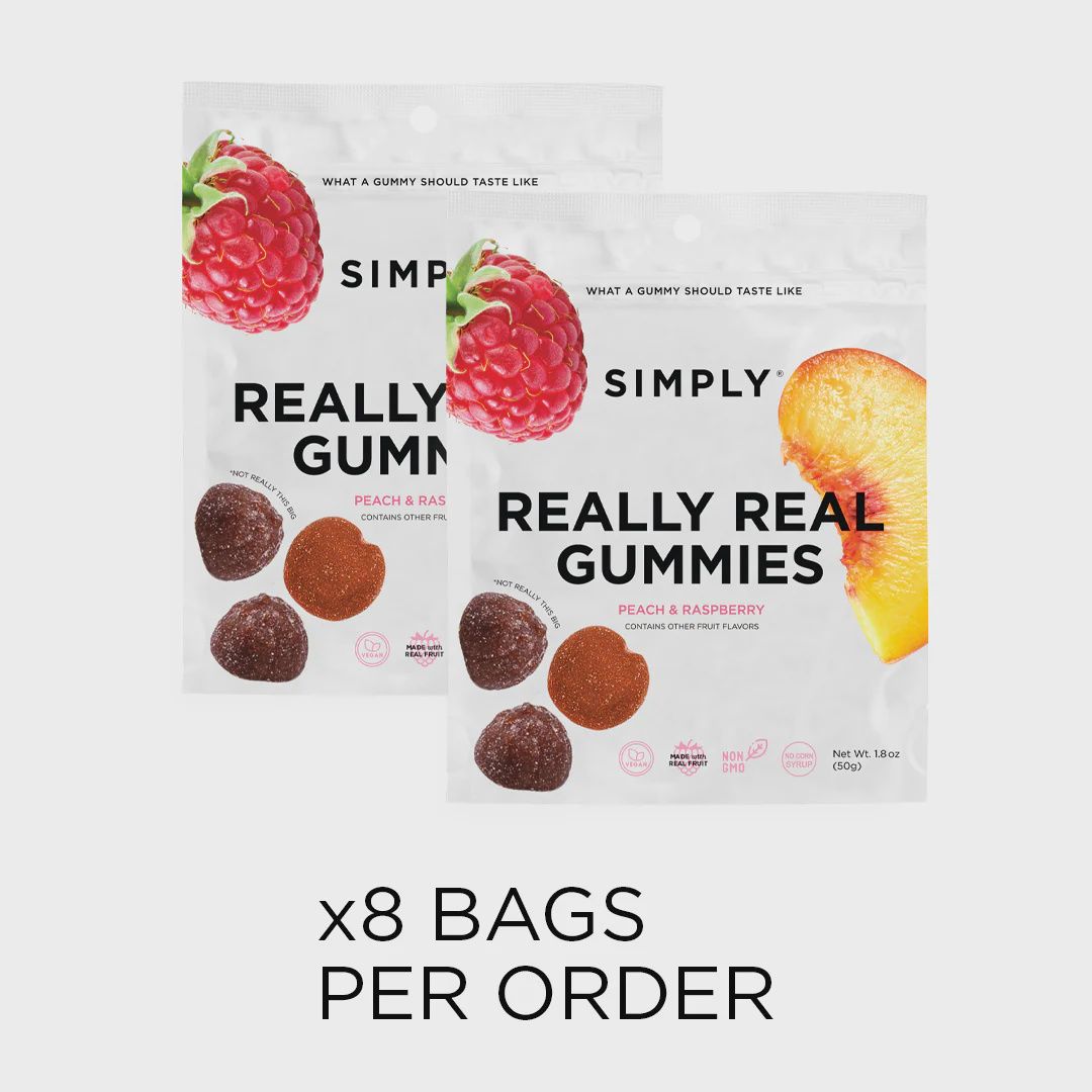 Really Real Gummies | 5.3oz pkg, Type: Peach Raspberry