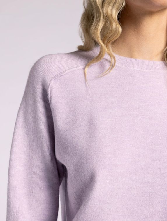 Barrett Sweater, Size: Small, Color: Heather Lilac