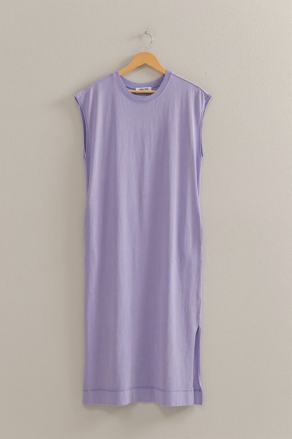 Casual Sleeveless Midi Dress With Pockets