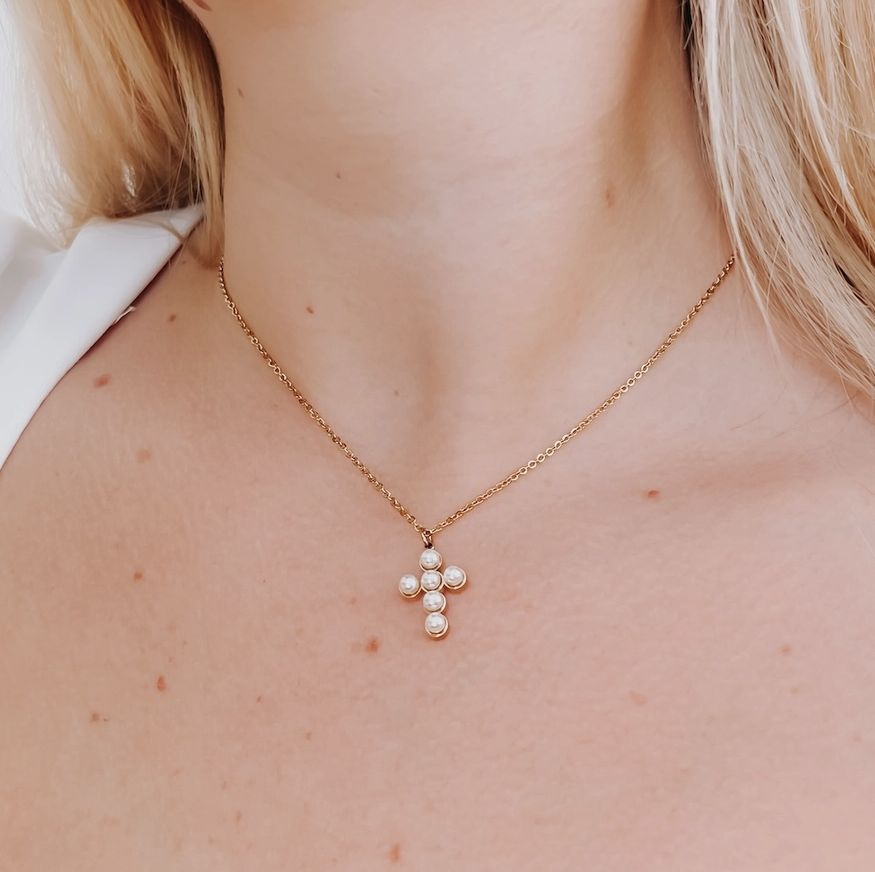 Grace of Faith Pearl Necklace