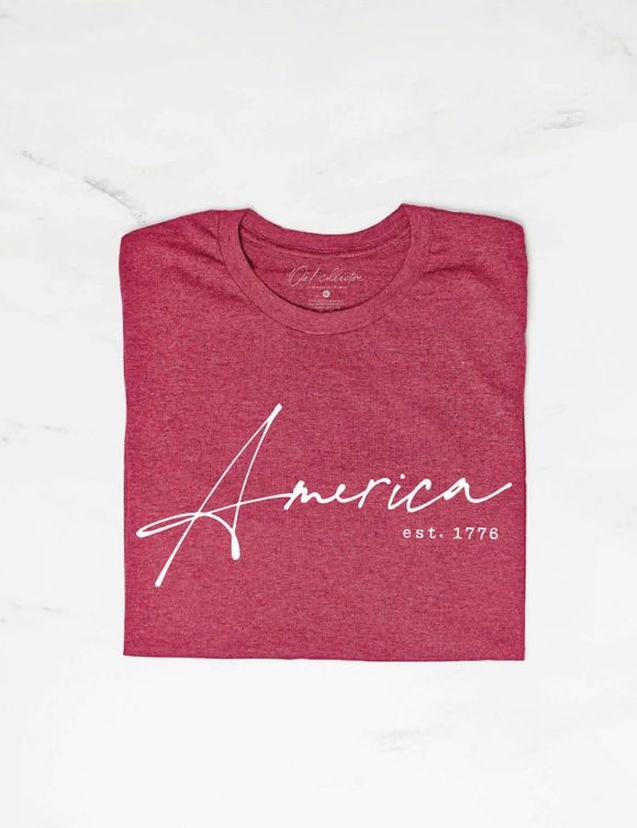 America Est. 1776 Graphic Tee