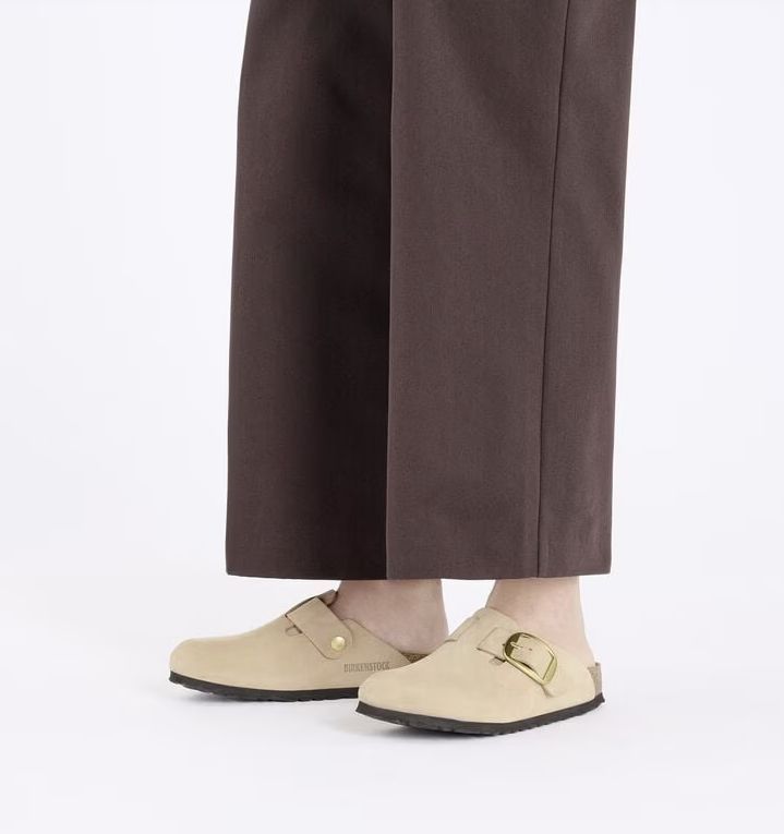 Boston Big Buckle Nubuck Leather
