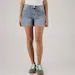 Cora Relaxed Mid Rise Cut Off Shorts